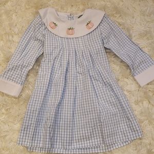 Pumpkin detail dress